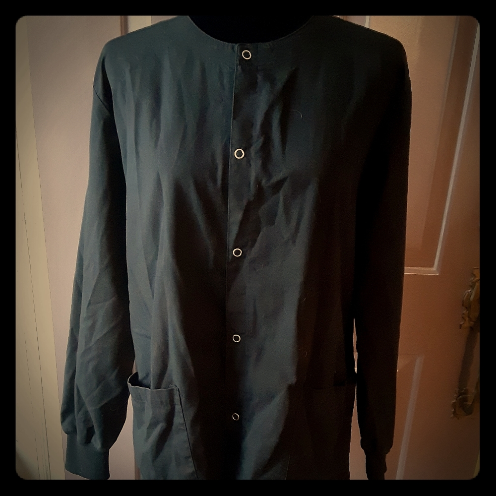 Black Scrub Jacket